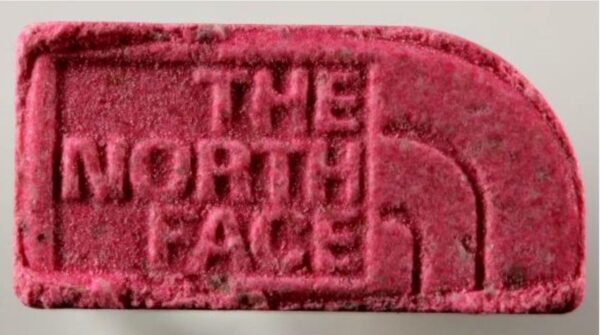 RED NORTHFACE ECSTASY PILLS 250mg