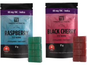 Twisted Extracts – Black Cherry ZZZ Bomb | Indica